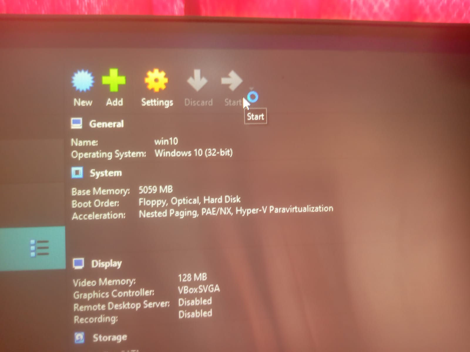 Langkah 3: Menjalankan Virtual Machine